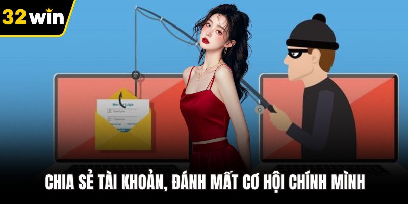 Chia sẻ tài khoản, đánh mất cơ hội chính mình
