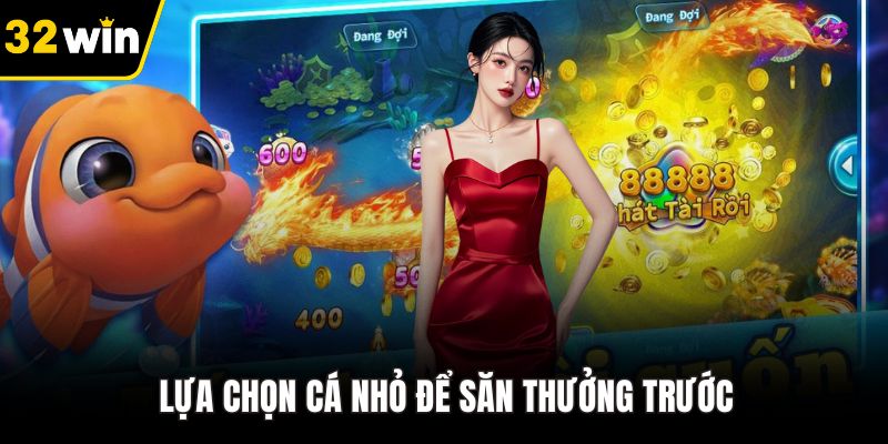 Lựa chọn cá nhỏ để săn thưởng trước